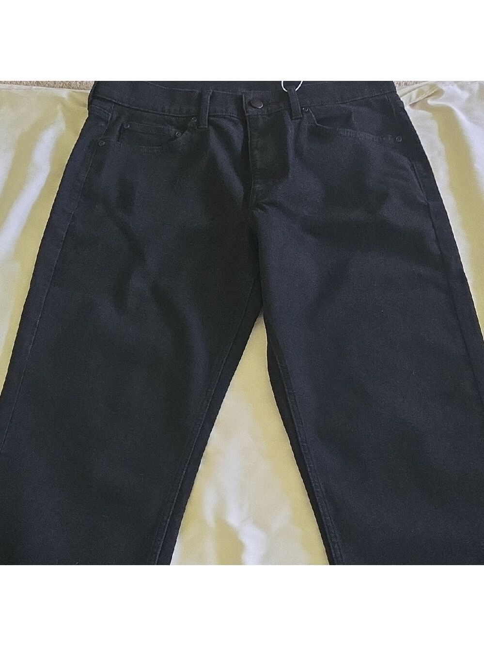 Men's Black Straight-Leg Jeans - Classic Everyday Style